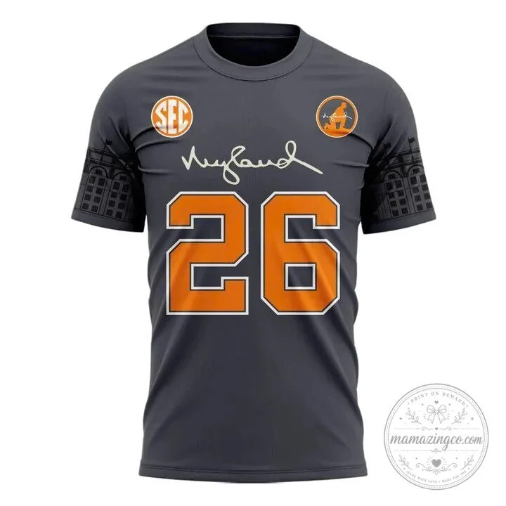 Tennessee Football Neyland Legacy Gray Short Sleeve T-Shirt 8 Tennessee Football Neyland Legacy Gray Short Sleeve T-Shirt
