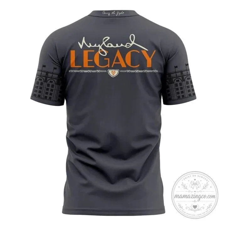 Tennessee Football Neyland Legacy Gray Short Sleeve T-Shirt 9 Tennessee Football Neyland Legacy Gray Short Sleeve T-Shirt
