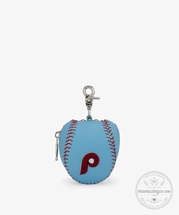 Philadelphia Phillies Baseball Keychain Pouch 31 Philadelphia Phillies Baseball Keychain Pouch