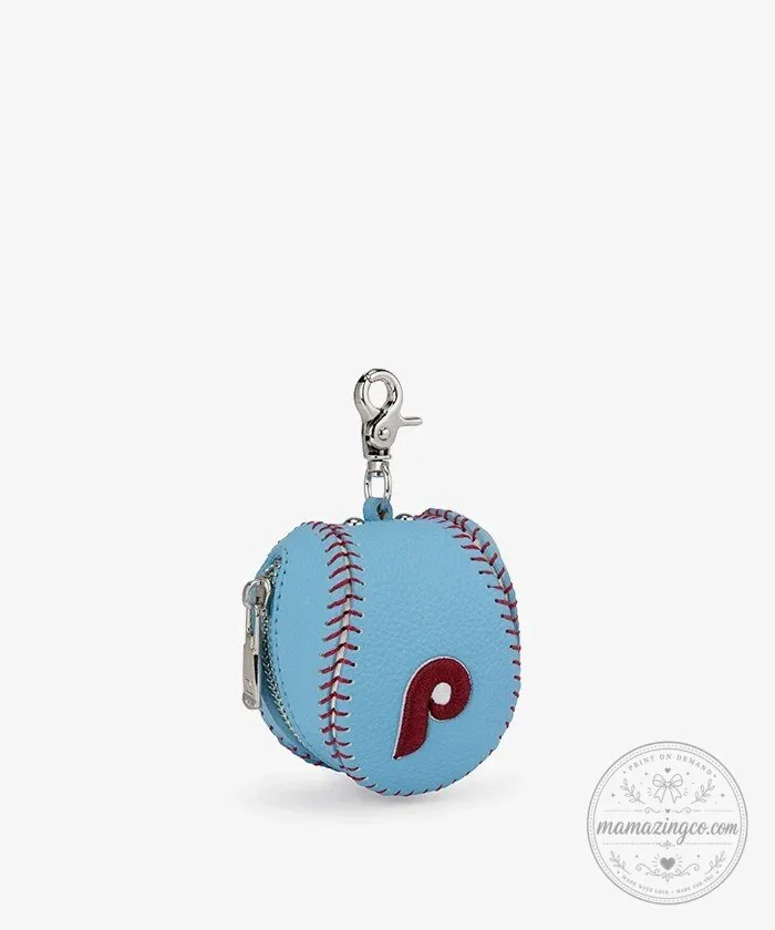 Philadelphia Phillies Baseball Keychain Pouch 32 Philadelphia Phillies Baseball Keychain Pouch