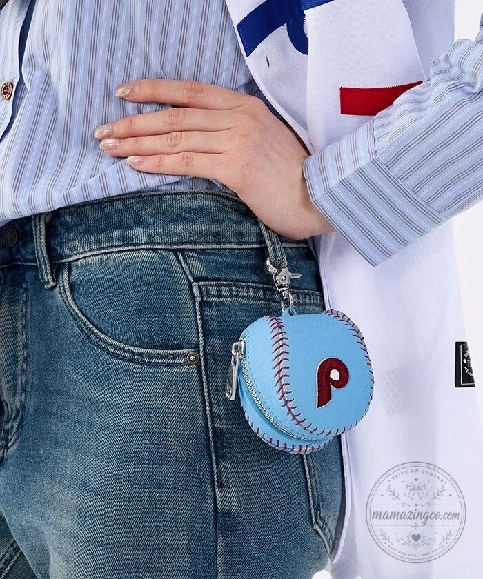 Philadelphia Phillies Baseball Keychain Pouch 38 Philadelphia Phillies Baseball Keychain Pouch