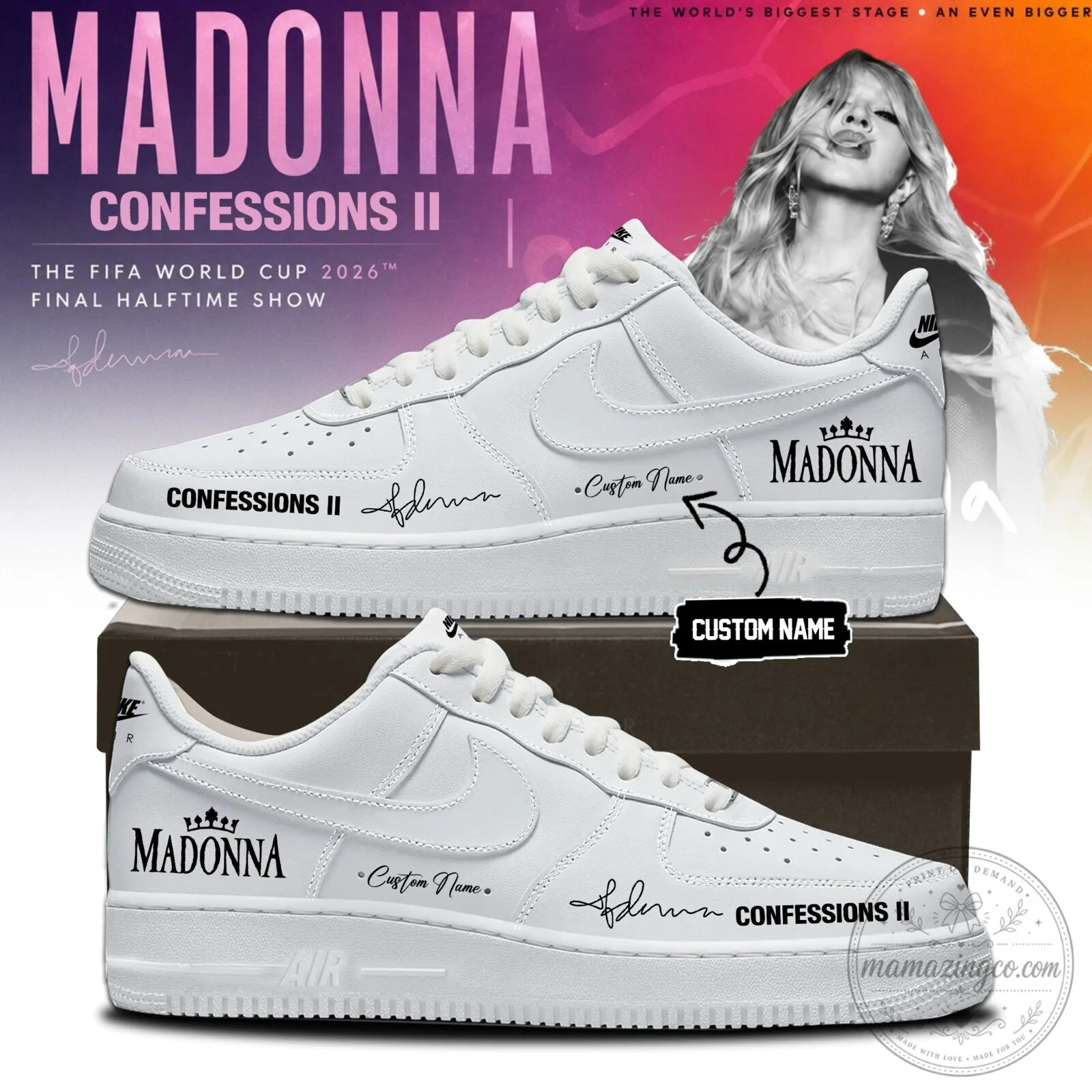 Madonna "Confessions II" Size 4 Footwear