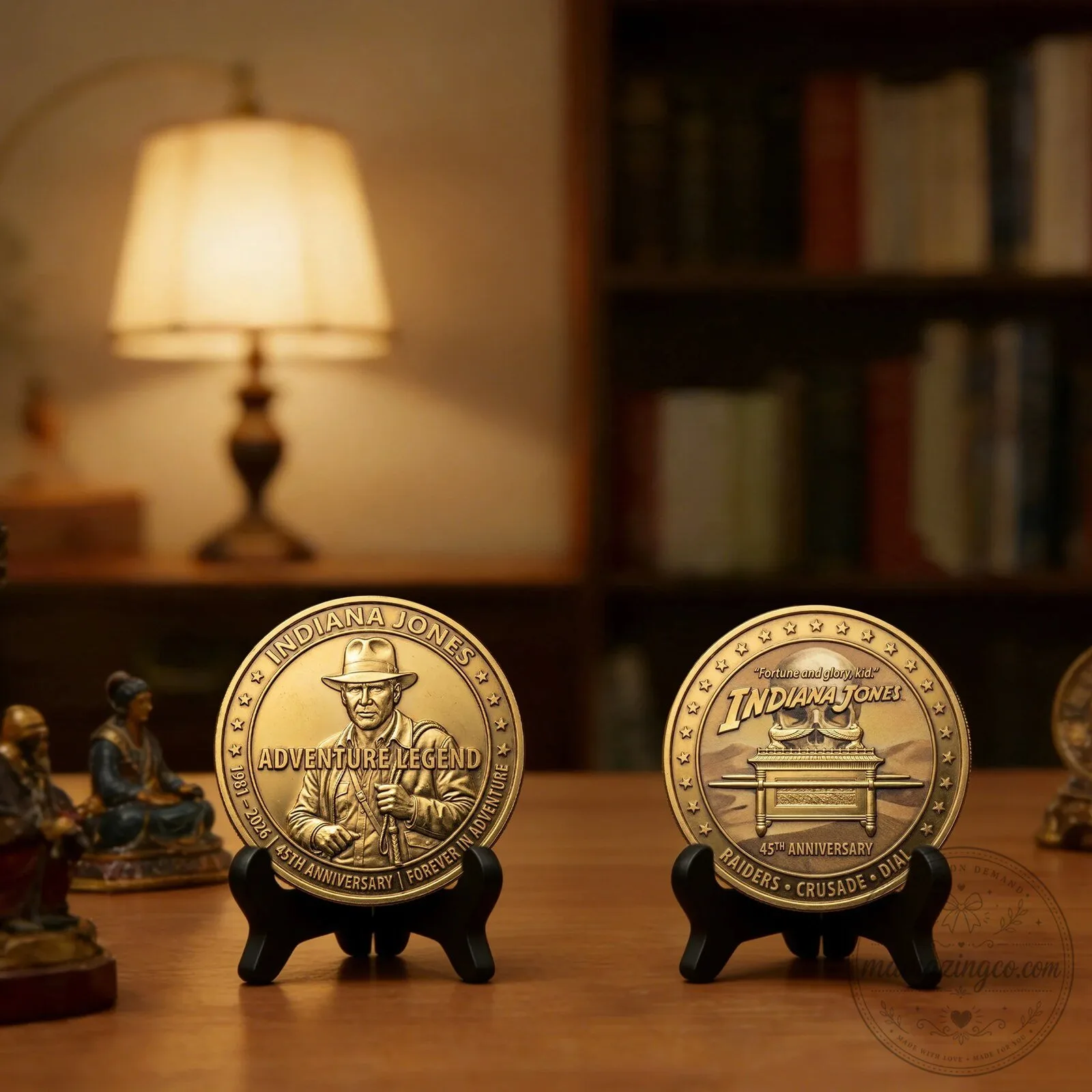 Indiana Jones Adventure Legend 45th Anniversary Commemorative Coin