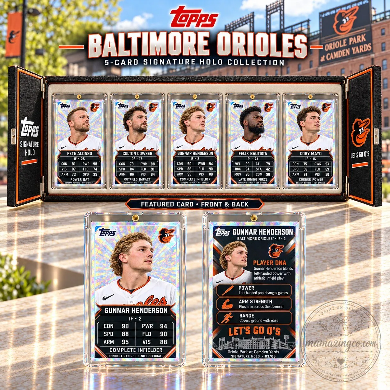 Eagles Fan T-Shirt for Philadelphia Supporters 6 Baltimore Orioles Topps Signature Holo Baseball Card Set