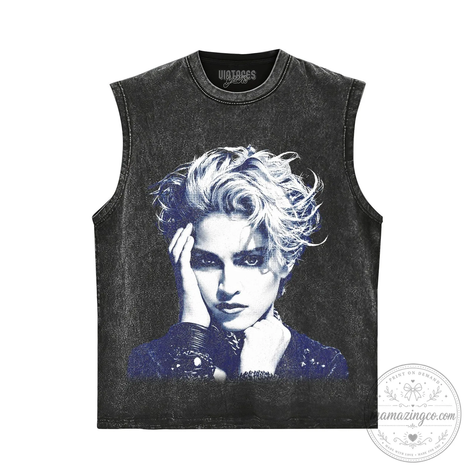 Vintage Madonna Like a Prayer Album Cover Black Graphic T-Shirt 13 Vintage Madonna Like a Prayer Album Cover Black Graphic T-Shirt
