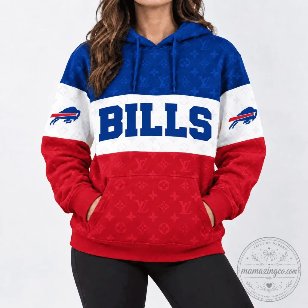 Buffalo Bills Football Team Fanwear Hoodie Buffalo Bills Football Team Fanwear Hoodie