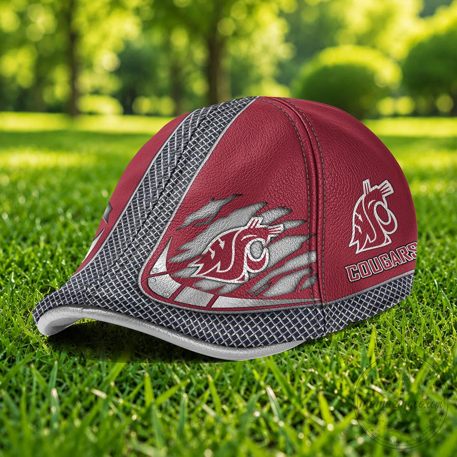 Washington State Cougars NCAA Ivy Cap Flat Cap for Men and Women