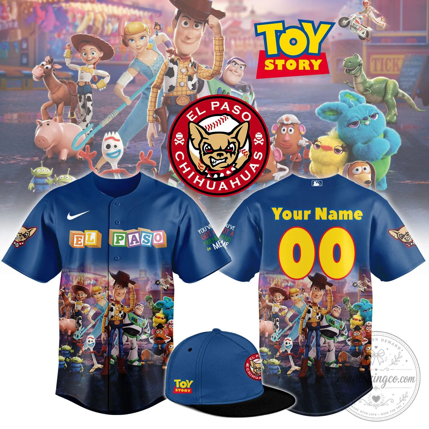 _ELP Toy Story Night Limited Custom Jersey v2