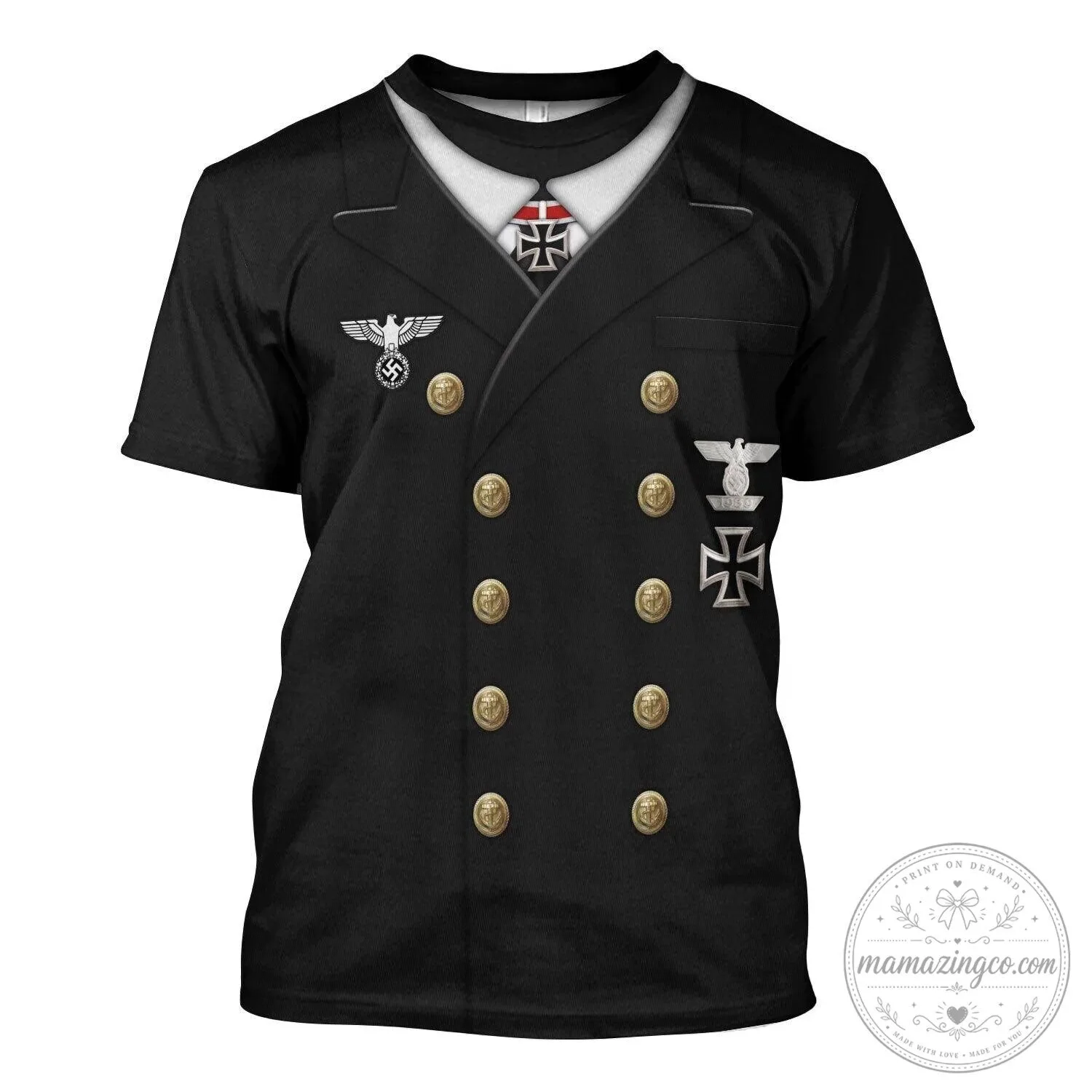 German Kriegsmarine Naval Officer Uniform Costume Hoodie 19 German Kriegsmarine Naval Officer Uniform Costume Hoodie