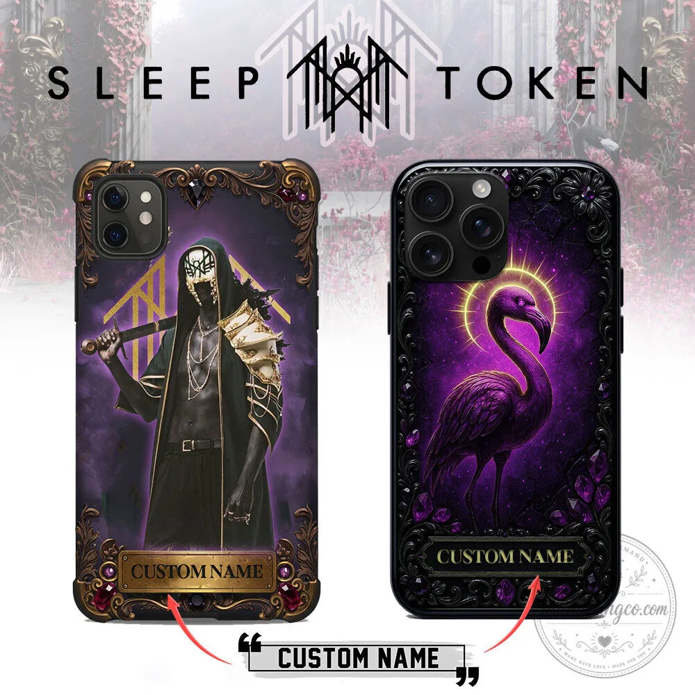 Sleep Token Band Custom Name iPhone Case 2 Sleep Token Band Custom Name iPhone Case