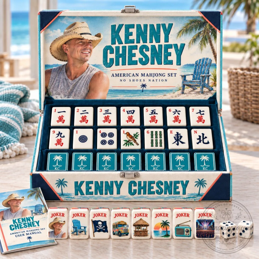 Kenny Chesney American Mahjong Set No Shoes Nation Kenny Chesney American Mahjong Set No Shoes Nation