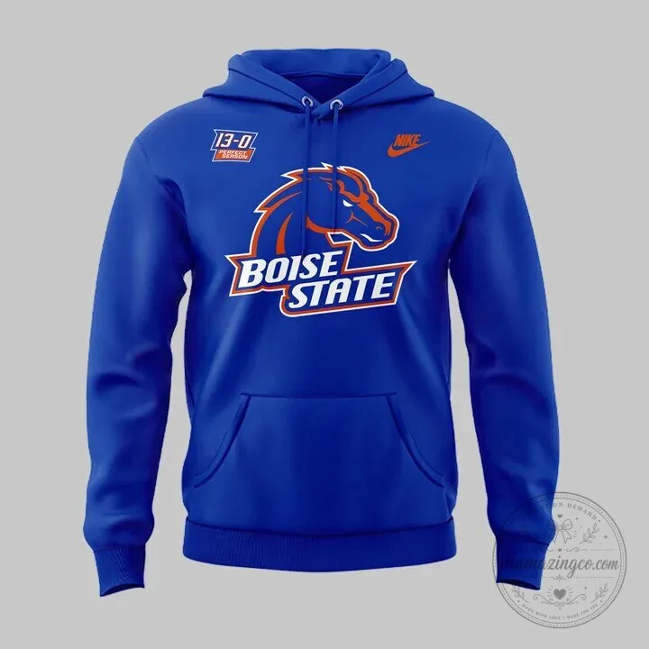 Fiesta Bowl 20th Anniversary Hoodie for Boise State Broncos Football 10 Fiesta Bowl 20th Anniversary Hoodie for Boise State Broncos Football