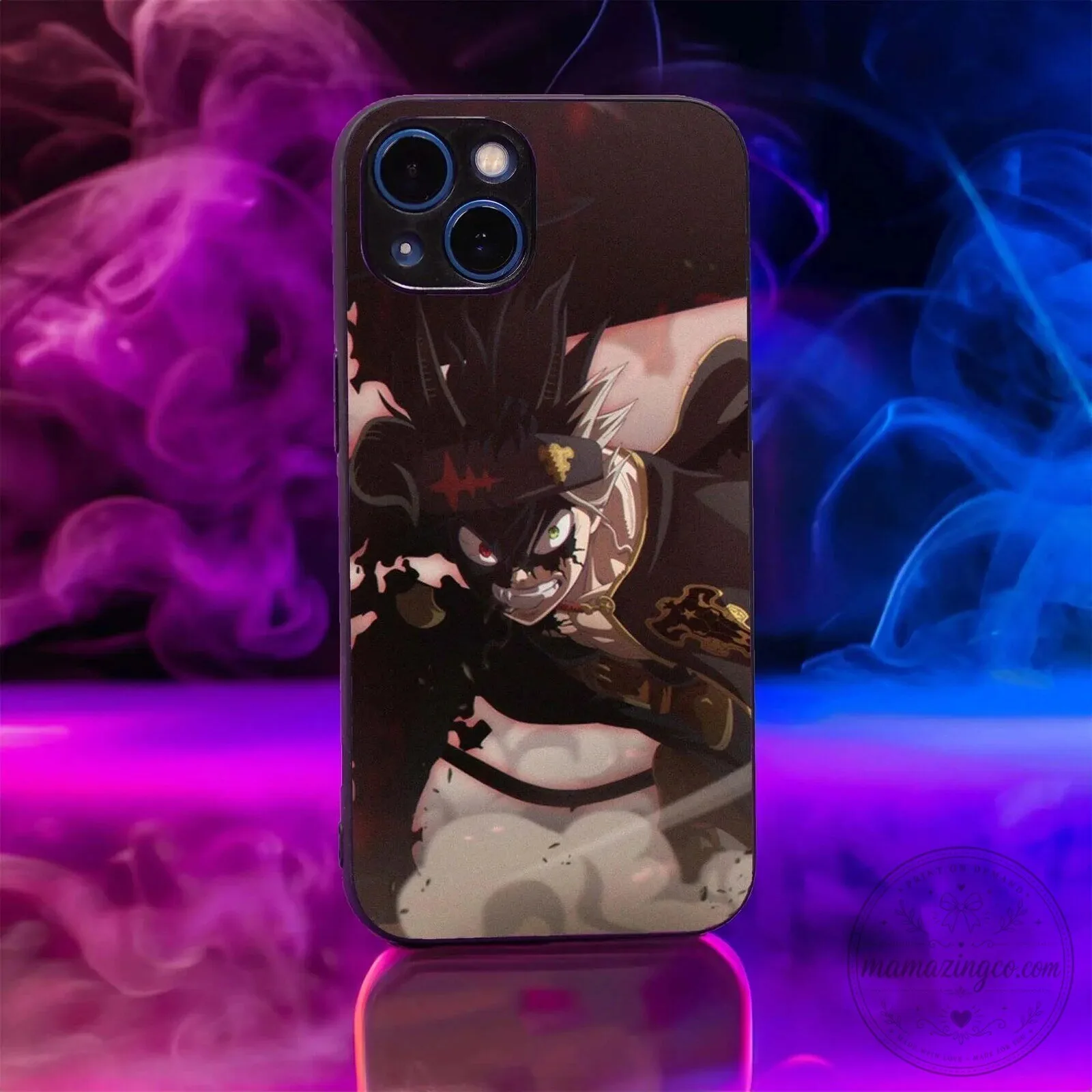 Black Clover Asta Rage Mode Anime Phone Case
