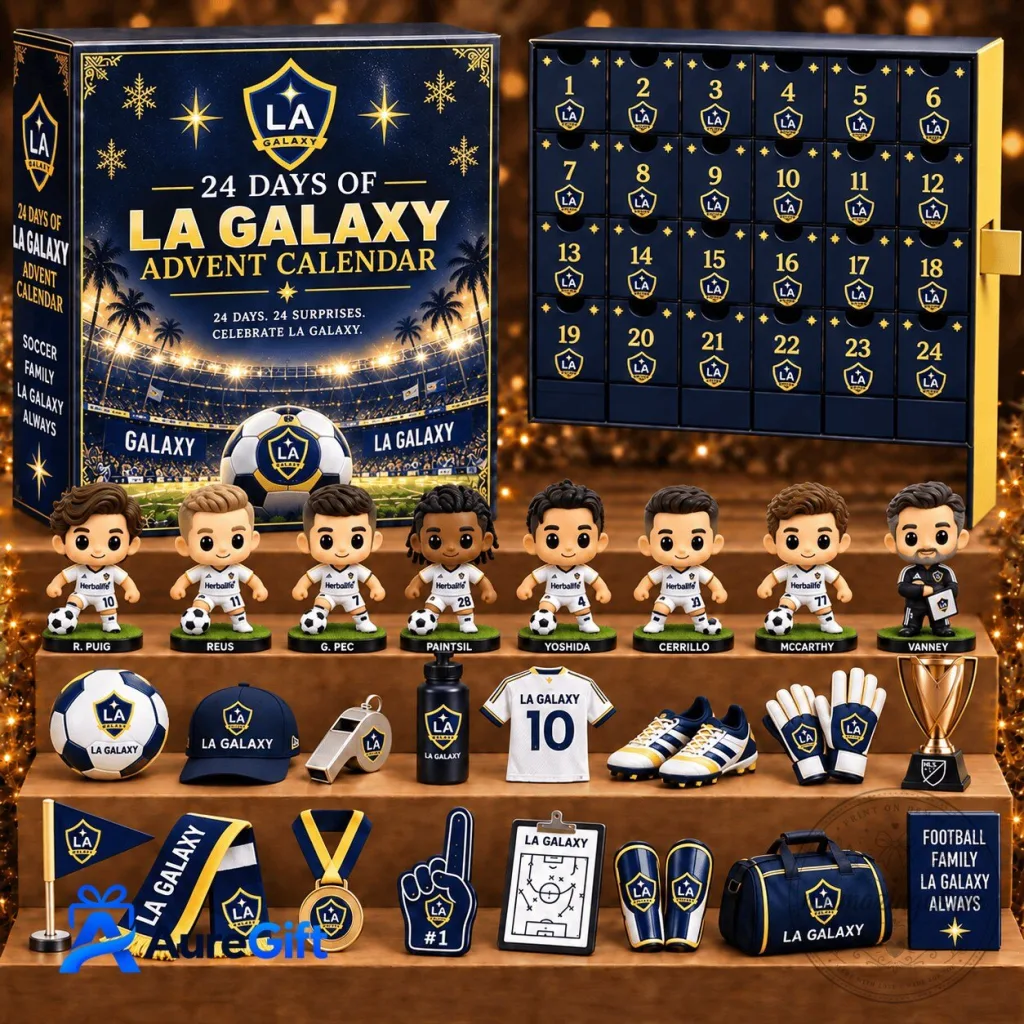 LA Galaxy MLS Soccer Team 24 Days of Advent Calendar Blind Box LA Galaxy MLS Soccer Team 24 Days of Advent Calendar Blind Box