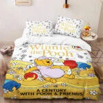 Winnie the Pooh 100th Anniversary A Century with Pooh and Friends Bedding Set 29 Winnie the Pooh 100th Anniversary A Century with Pooh and Friends Bedding Set