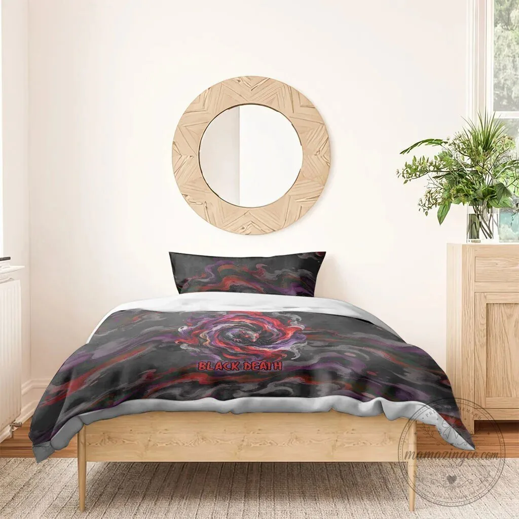 Black Death Plague Doctor Rat Horror Gothic Fantasy Bedding Set 15 Black Death Plague Doctor Rat Horror Gothic Fantasy Bedding Set