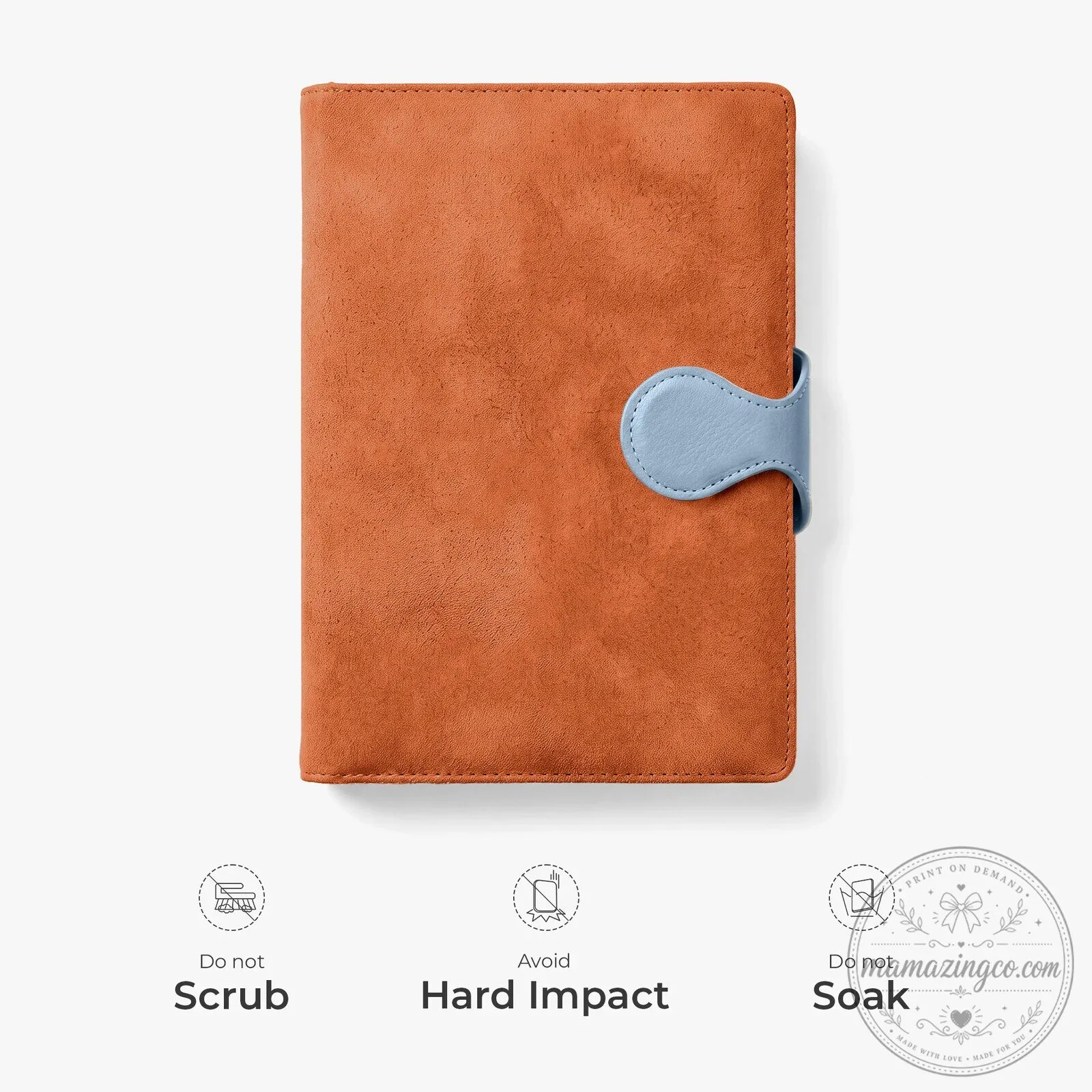 Personalized Birth Month Flower Magnetic Buckle Leather Notebook with Pen Set 14 Personalized Birth Month Flower Magnetic Buckle Leather Notebook with Pen Set