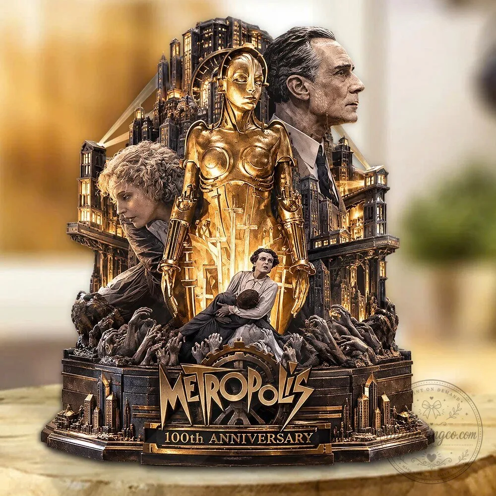 Metropolis 100th Anniversary Movie Poster Acrylic Plaque