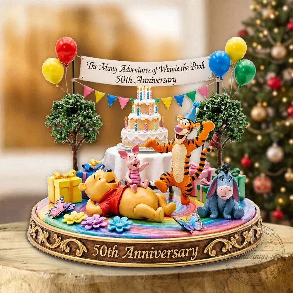 Winnie The Pooh 50th Anniversary The Many Adventures Figurine